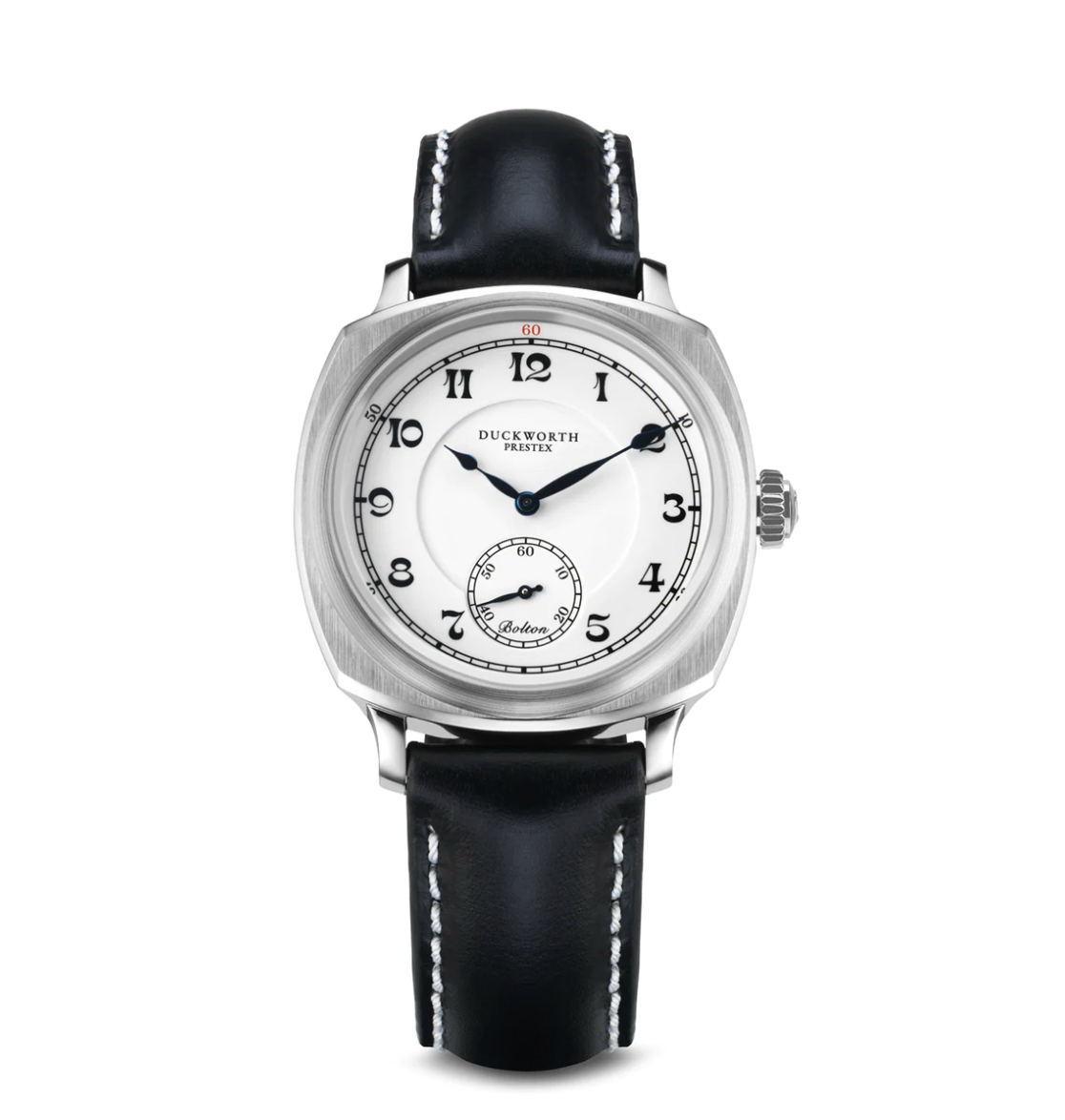Bolton 'Small Seconds' Quartz - Black Leather