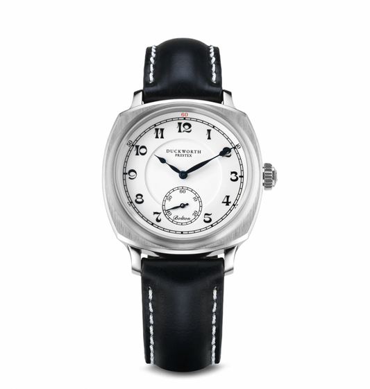 Bolton 'Small Seconds' Quartz - Black Leather