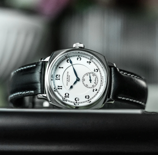 Bolton 'Small Seconds' Quartz - Black Leather, view 2