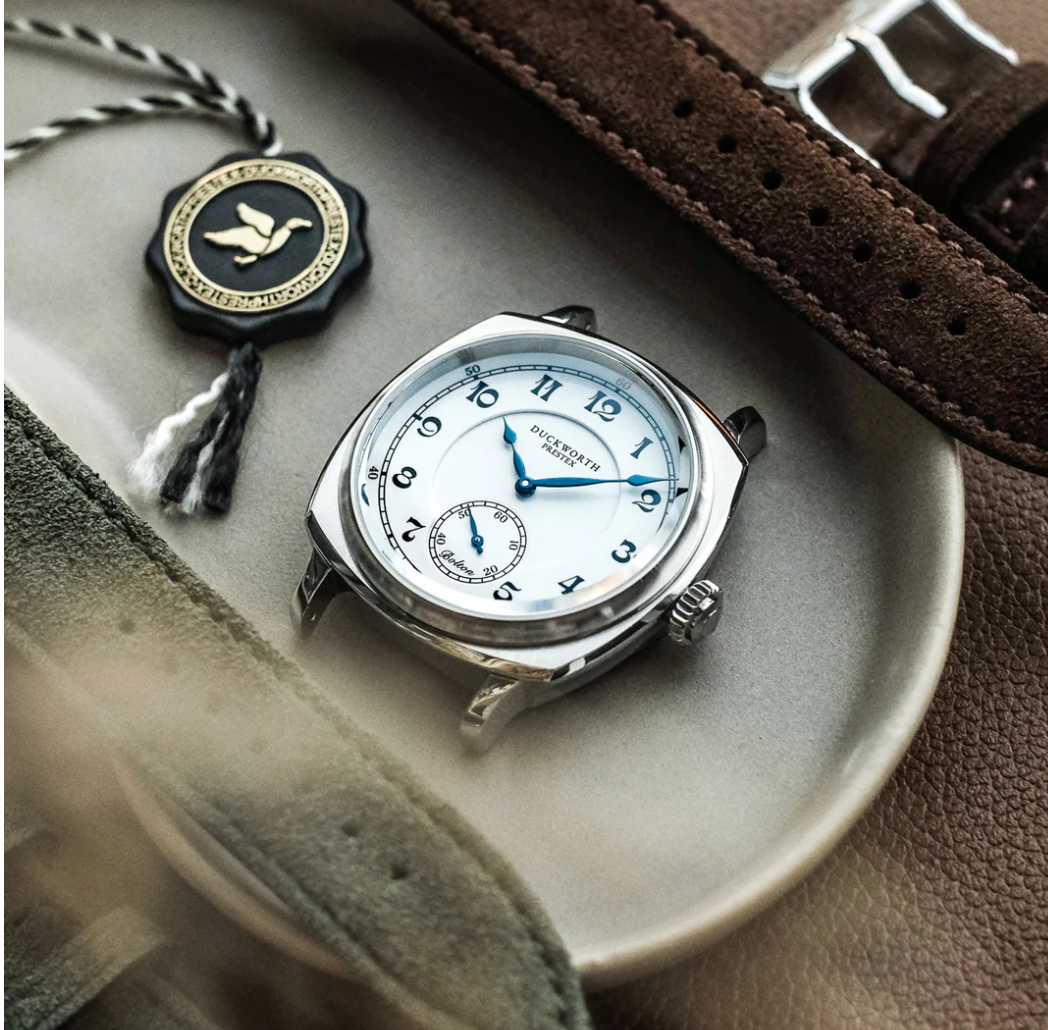 Bolton 'Small Seconds' Quartz - Black Leather, view 6