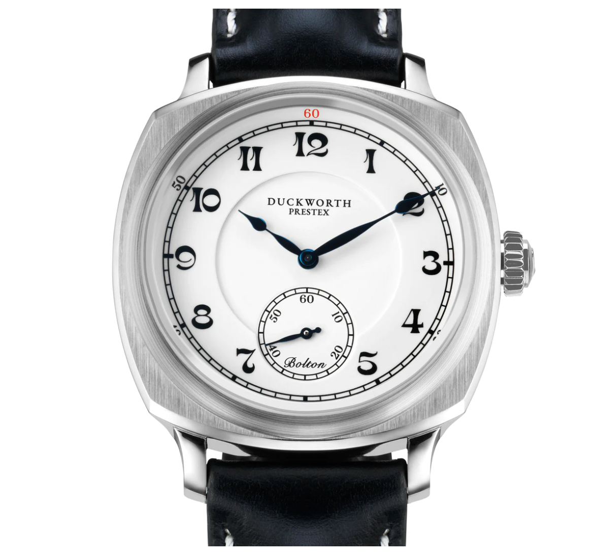 Bolton 'Small Seconds' Quartz - Black Leather, view 8