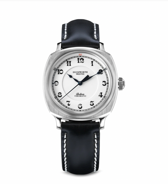 Bolton Verimatic 39mm Black Leather