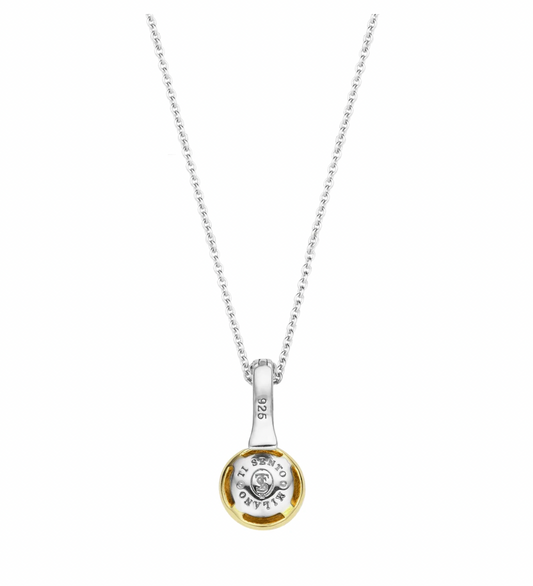 Ti Sento Cubic Zirconia Pendant Gold Plated, view 3