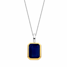 Load image into Gallery viewer, Ti Sento Gold Plated Blue Pendant
