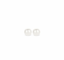 Load image into Gallery viewer, Ti Sento White Pearl Earrings 6MM
