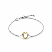 Load image into Gallery viewer, Ti Sento Gold Plated Heart Bracelet - now on sale
