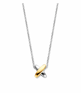 Ti Sento Gold Plated Link Necklace