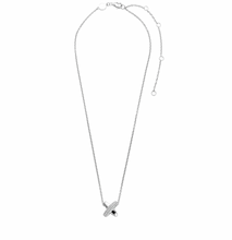 Load image into Gallery viewer, Ti Sento Silver Cubic Zirconia Link Necklace
