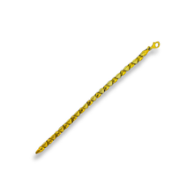 Load image into Gallery viewer, Gold Vermeil Textured Triangle Link Bracelet
