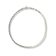 Load image into Gallery viewer, Sterling Silver Polished Collar Necklace
