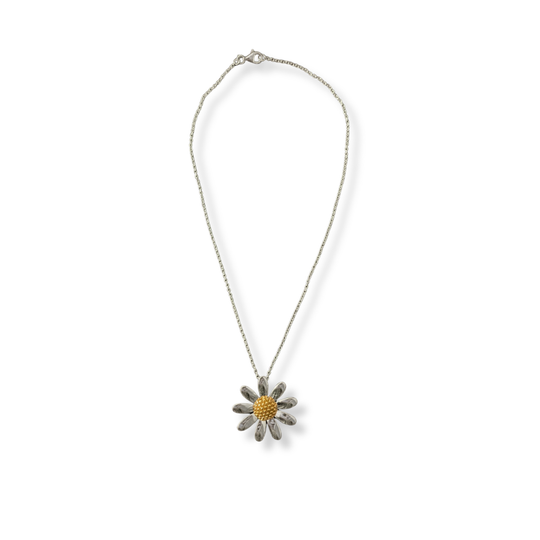 Sterling Silver Daisy Pendant