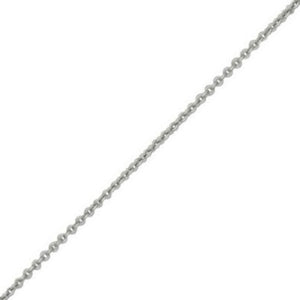 18ct White Gold Chain - 1.27mm Close Trace