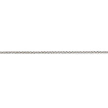Load image into Gallery viewer, 9ct White Gold Chain - 1.25mm Spiga
