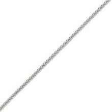 Load image into Gallery viewer, 9ct White Gold Chain - 1.25mm Spiga
