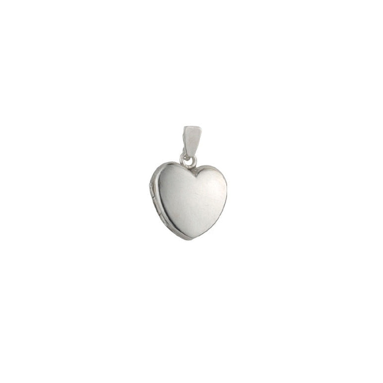 Sterling Silver Locket - Small Heart