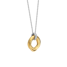 Load image into Gallery viewer, Ti Sento Gold Plated Twist Necklace
