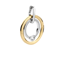 Load image into Gallery viewer, Ti Sento Double Circle Pendant
