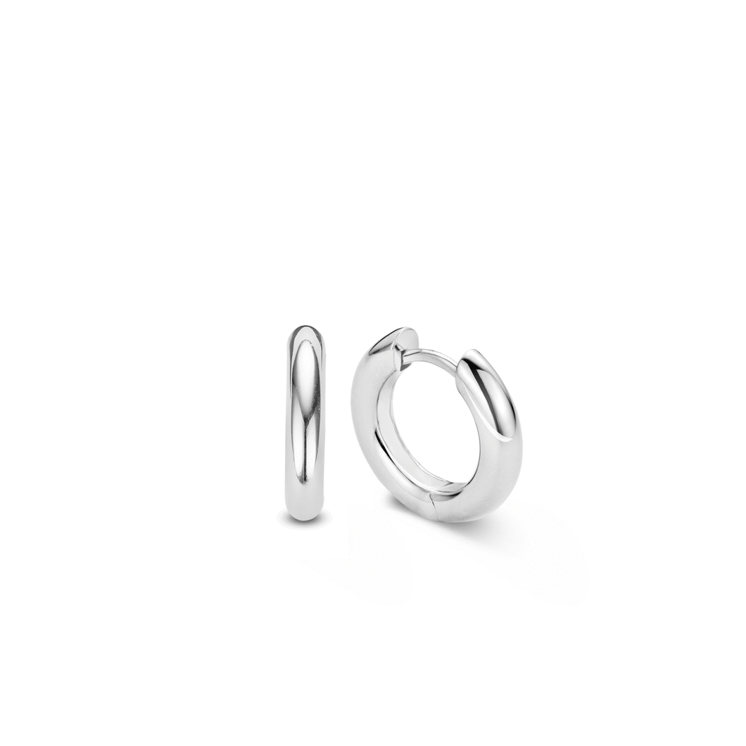 Ti Sento Silver Hoop Earrings