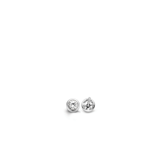 Ti Sento Stud Earrings, view 3
