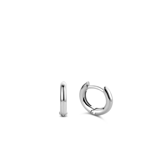 Ti Sento Small Sterling Silver Hoop Earrings