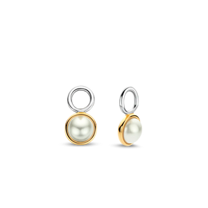 Gold Plated Silver Pearl Ear Charm
