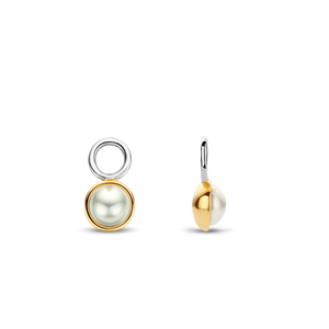 Gold Plated Silver Pearl Ear Charm