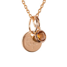 Load image into Gallery viewer, 18ct Yellow Gold Vermeil &quot;Hope&quot; Pendants
