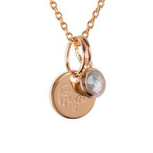 Load image into Gallery viewer, 18ct Yellow Gold Vermeil &quot;Hope&quot; Pendants
