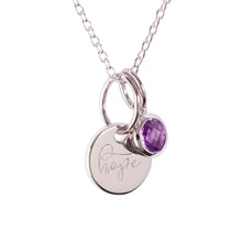 Load image into Gallery viewer, Sterling Silver &quot;Hope&quot; Pendants
