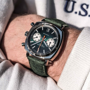 Chronograph 42 Green Sunburst Men's Watch