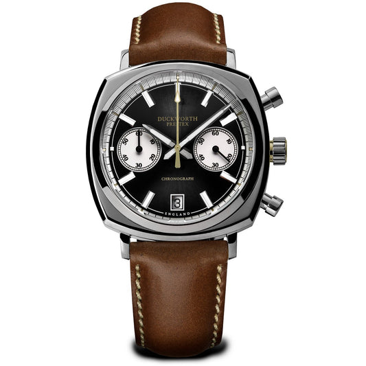 Chronograph 42 Black Sunburst Men's Watch, view 2