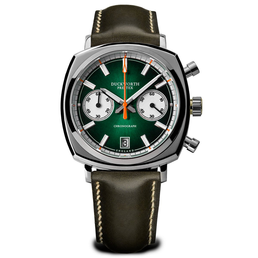 Chronograph 42 Green Sunburst Men's Watch