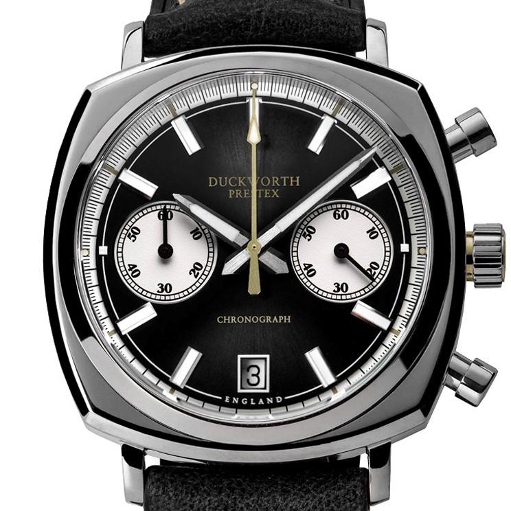 Chronograph 42 Black Sunburst Men's Watch, view 10