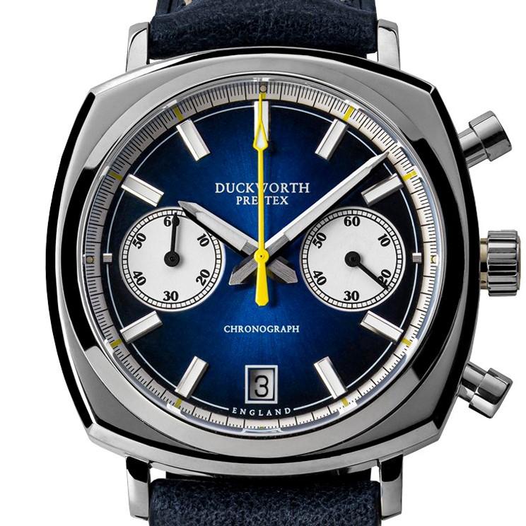 Chronograph 42 Blue Sunburst Men's Watch, view 2