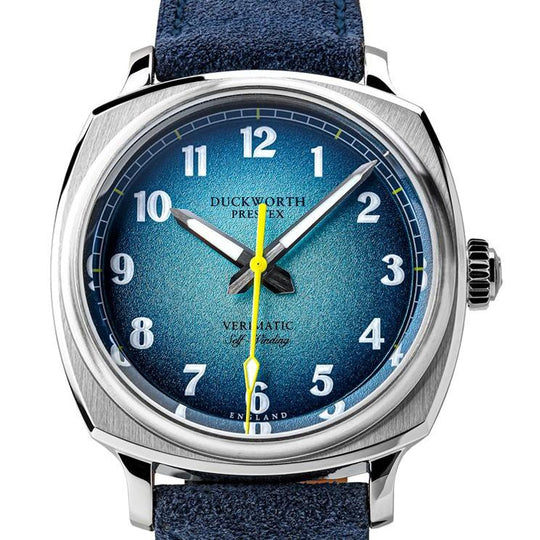 Verimatic 39mm Blue Fumé Men's Watch, view 2