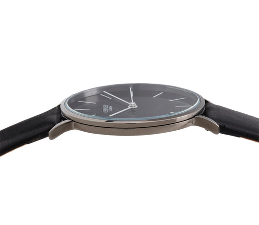 Osprey Black Leather Strap Men's Watch, view 3