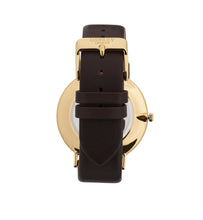 Load image into Gallery viewer, Osprey Chocolate Leather Strap Men&#39;s Watch
