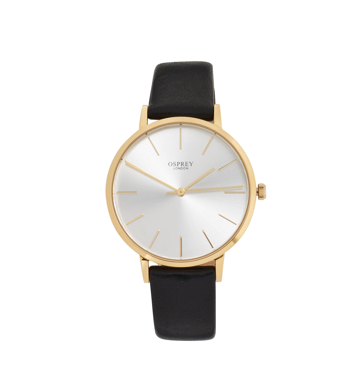 Osprey Black Leather Strap Ladies' Watch