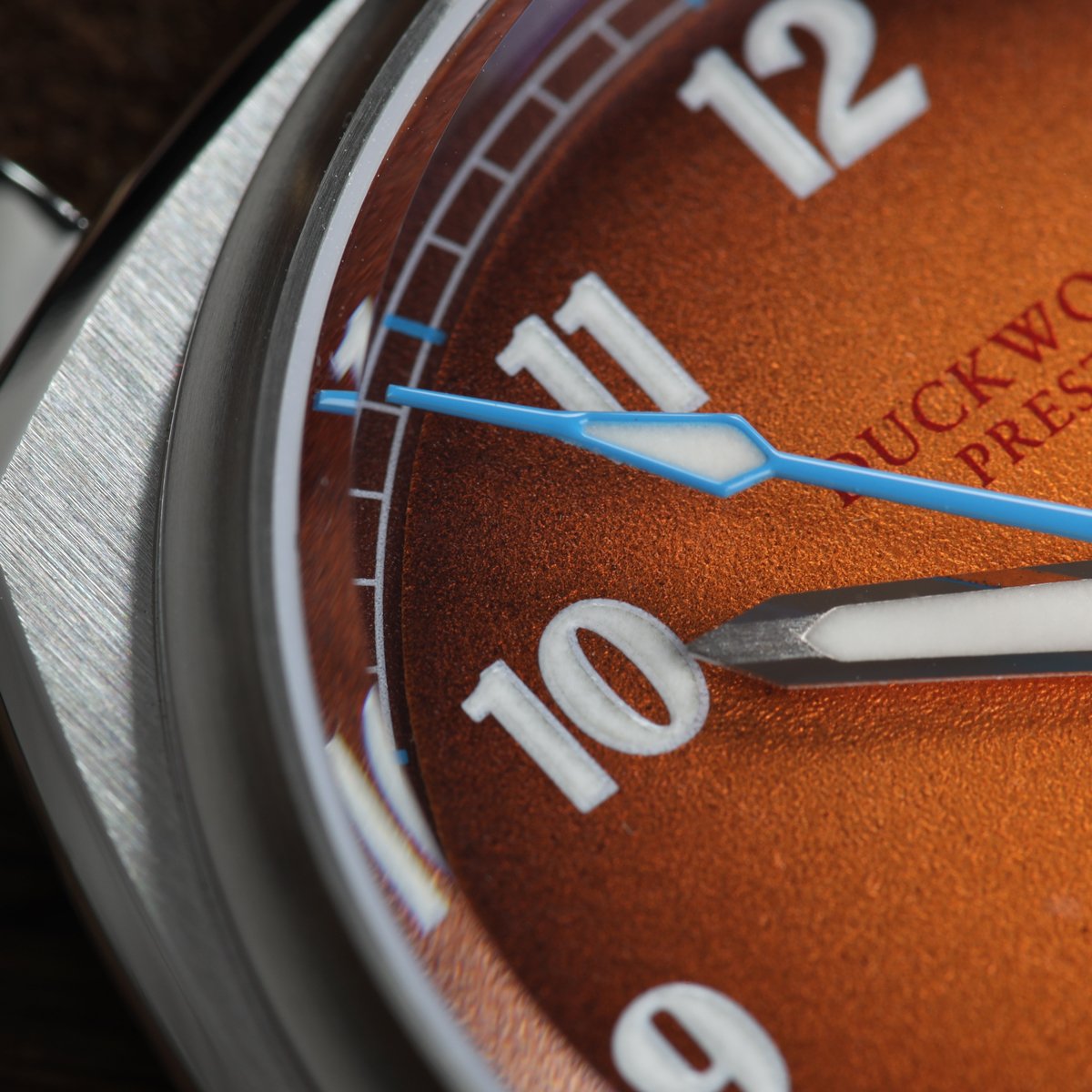 Verimatic 39mm Orange Fumé Men's Watch, view 5