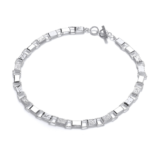 Silver Paperchain Necklace