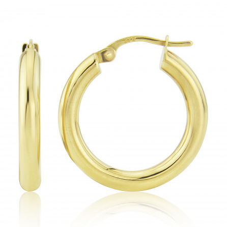 9ct Yellow Gold Small Hoop Earrings