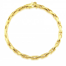 Load image into Gallery viewer, 9ct Yellow Gold 17.5cm fancy link Bracelet
