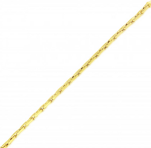 9ct Yellow Gold Elongated Chunks Bracelet