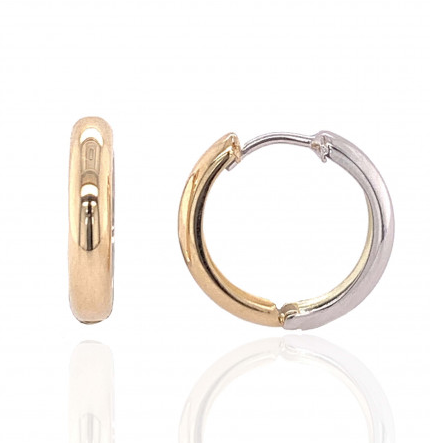 9ct yellow online gold hoop earrings