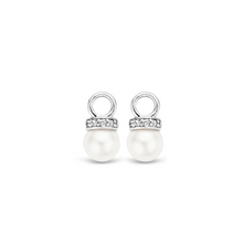 Load image into Gallery viewer, Ti Sento White Pearl Ear Charm
