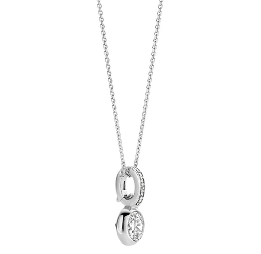 Cubic Zirconia Stone Pendant, view 2