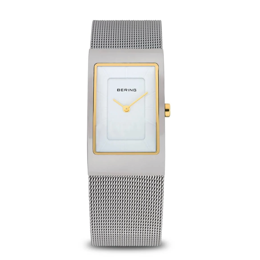 Classic Polished Silver Bering Watch