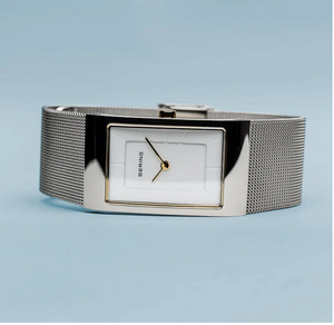 Classic Polished Silver Bering Watch
