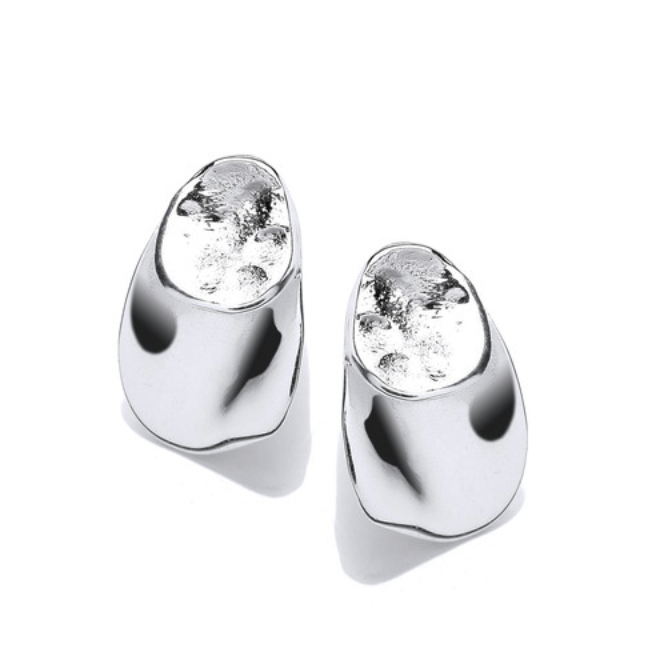 Silver 'Pea in a Pod' Earrings