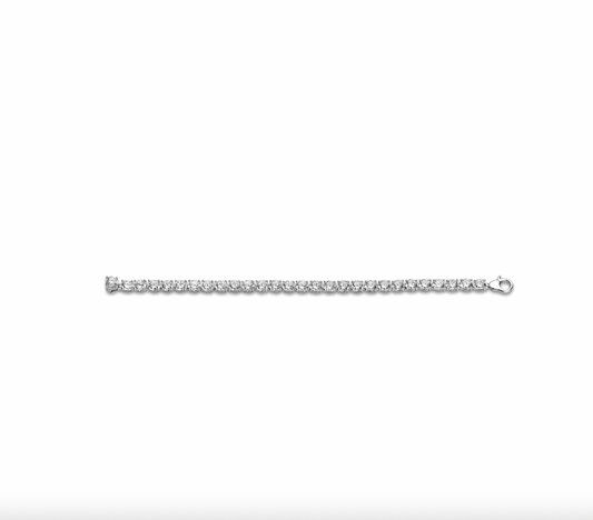 Ti Sento Tennis Bracelet Cubic Zirconia, view 2